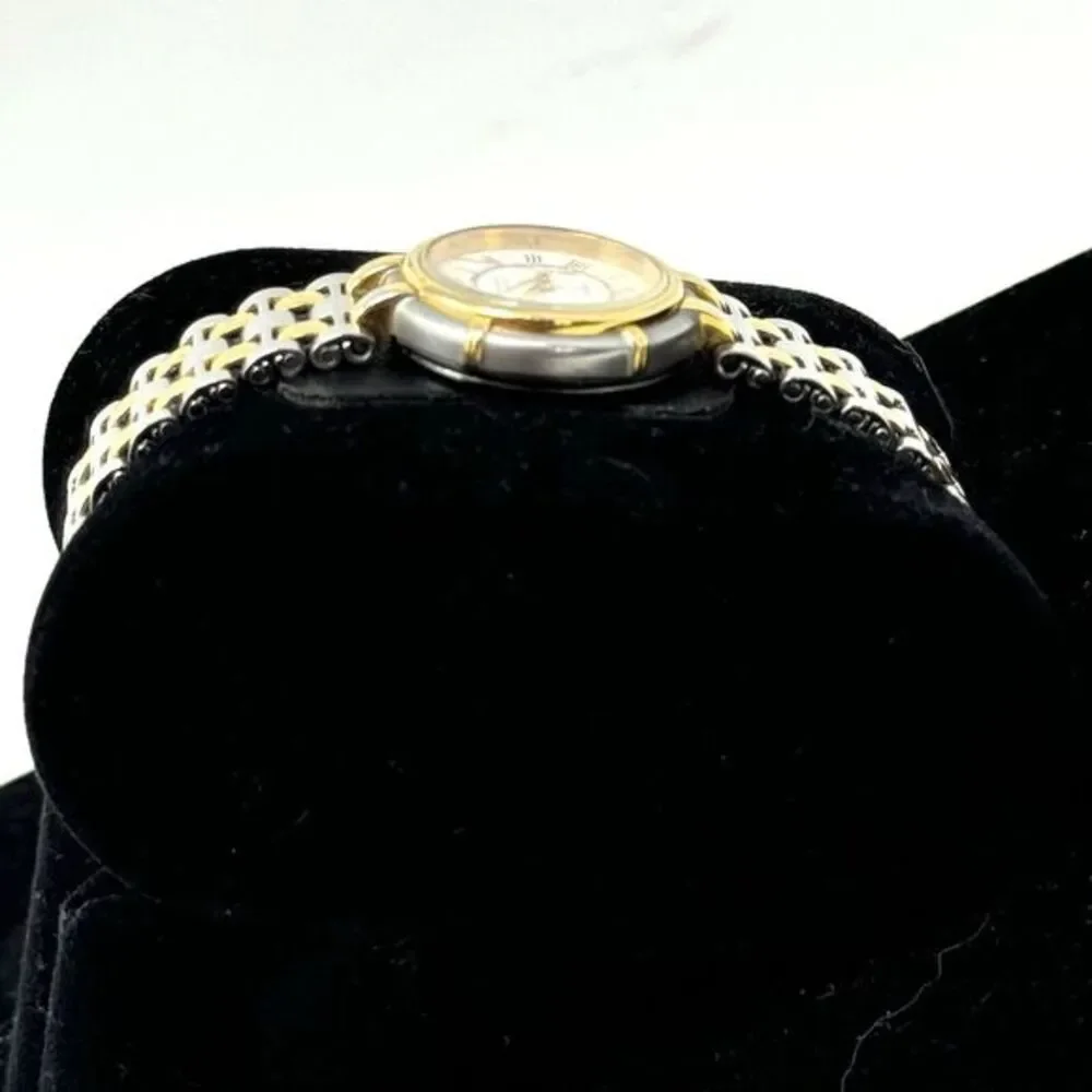 Vintage Orient Chandor 22K Electroplated‎ Quartz Analog Dress Watch New Battery